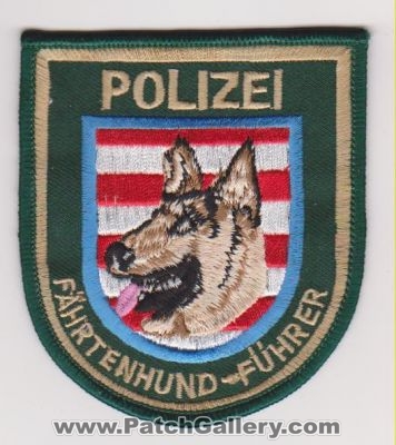 Police Tracking Dog (Germany)
Thanks to yuriilev for this scan.
Keywords: Polizei fahrtenhund-fuhrer