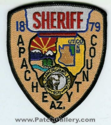 Apache County Sheriff's Department (Arizona)
Thanks to dowelljr1167 for this scan.
Keywords: sheriffs dept. az.
