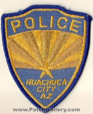 Huachuca City Police Department (Arizona)
Thanks to dowelljr1167 for this scan.
Keywords: dept. az