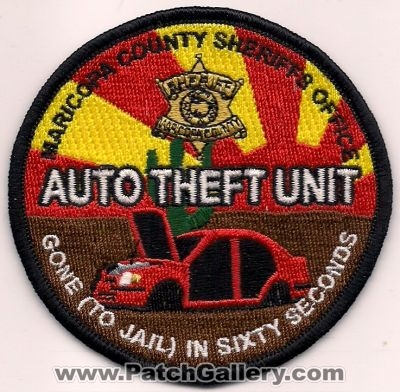 Maricopa County Sheriff's Office Auto Theft (Arizona)
Thanks to dowelljr1167 for this scan.
Keywords: sheriffs department dept. mcso gone (to jail) in sixty seconds
