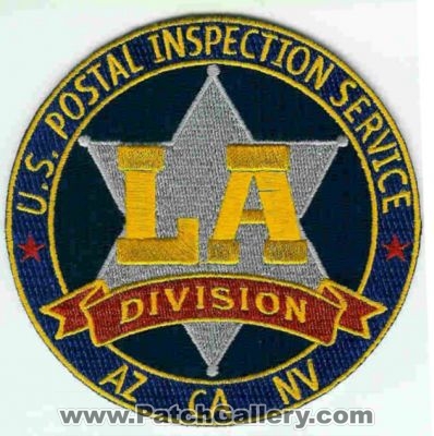United States Postal Inspection Service USPIS LA Division
Thanks to dowelljr1167 for this scan.
Keywords: u.s.p.i.s. los angeles az arizona california nv nevada