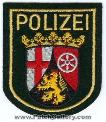 Rheinland-Pfalz State Police (Germany)
Thanks to lnielsen63 for this scan.
Keywords: polizei