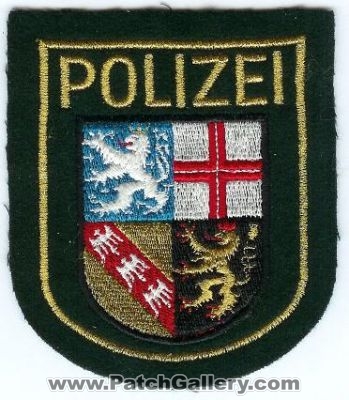 Saarland State Police (Germany)
Thanks to lnielsen63 for this scan.
Keywords: polizei