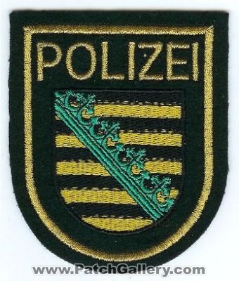 Sachsen State Police (Germany)
Thanks to lnielsen63 for this scan.
Keywords: polizei