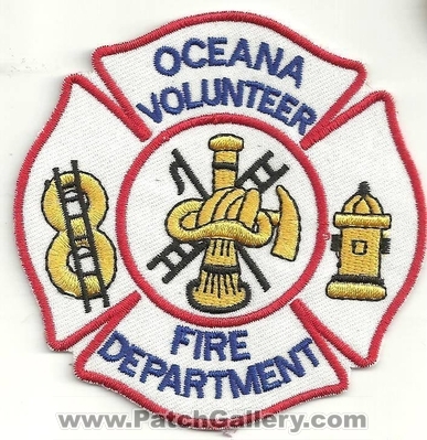 Oceana Fire Department
Thanks to Ronnie5411 for this scan.
