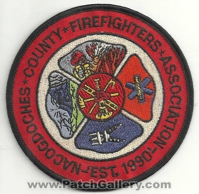 NACOGDOCHES COUNTY FIREFIGHTERS ASSOCIATION
Thanks to Ronnie5411 for this scan.
