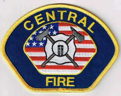 Central Fire Department Patch (California)
Thanks to Ronnie5411 for this scan.
Keywords: dept.