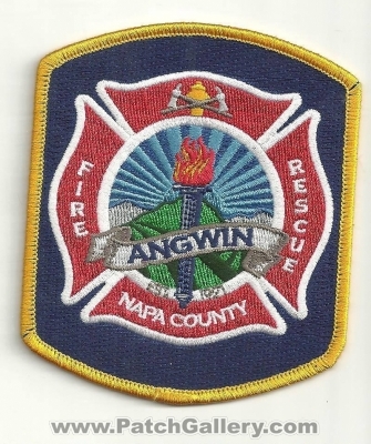 Angwin Fire Rescue Department Patch (California)
Thanks to Ronnie5411 for this scan.
Keywords: dept. napa county co.