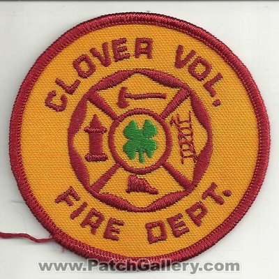 Clover Fire Department Patch (South Carolina)
Thanks to Ronnie5411 for this scan.
Keywords: vol. dept.
