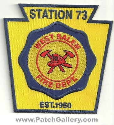 West Salem Fire Department
Thanks to Ronnie5411 for this scan.
