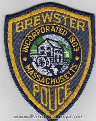 Brewster Police Department Patch (Massachusetts)
Thanks to BobCalvin12 for this scan.
Keywords: dept.