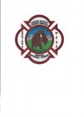 Sequoia National Forest USFS Region 5 Fire Johnsondale Engine 324 Patch (California)
Thanks to Captain E 324 for this scan.
Keywords: nf n.f. united states service wdrd wildfire wildland