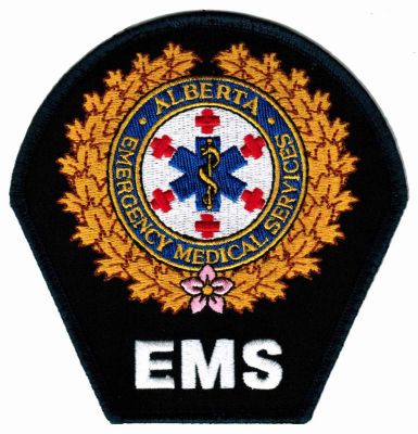 Alberta Emergency Medical Services EMS Patch (Canada)
Thanks to CHF182 for this scan.
Keywords: ambulance
