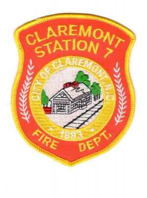 Claremont Fire Department (North Carolina)
Thanks to Headly for this scan.

