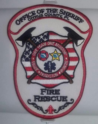 Citrus County Sheriff Fire-Rescue (Florida)
Uploaded by BTown68
Keywords: Citrus Sheriff