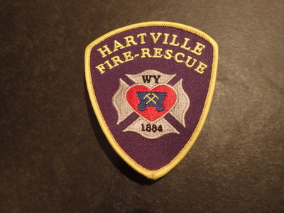 Hartville Fire Rescue Department Patch (Wyoming)
Thanks to Jeremiah Herderich for this picture.
Keywords: dept. wy 1884