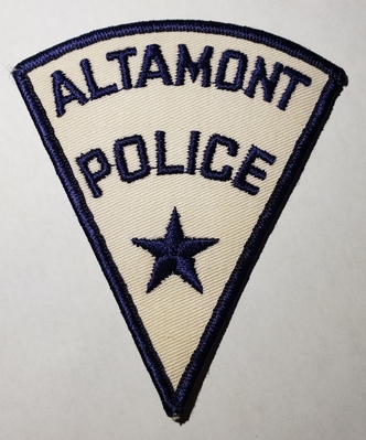 Altamont Police Department- Vintage (Illinois)
Thanks to Chulsey
Keywords: Altamont Police Department (Illinois)