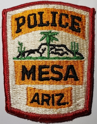 Mesa Police Department (Arizona)
Thanks to Chulsey
Keywords: Mesa Police Department (Arizona)