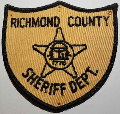 Richmond County Sheriff (Georgia)
Thanks to Chulsey
Keywords: Richmond County Sheriff (Georgia)