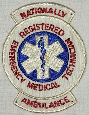 NREMT Nationally Registered EMT-Ambulance (ca.1978-1988) (No State Affiliation)
Uploaded by Chulsey
