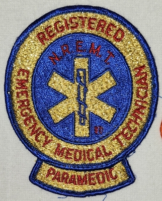 NREMT Registered EMT-Paramedic (ca. 1978-2005) (No State Affiliation)
Uploaded by Chulsey
