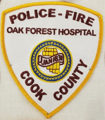 Oak Forest Hospital Police-Fire Department (Illinois)
Thanks to Chulsey
Keywords: Oak Forest Hospital Police Fire Department (Illinois)