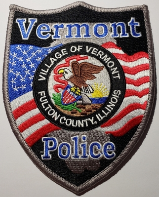 Vermont Police Department (Illinois)
Thanks to Chulsey
Keywords: Vermont Police Department (Illinois)