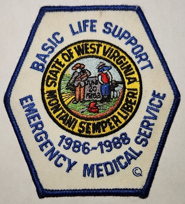 West Virginia Basic Life Support Emergency Medical Service 1986-1988 (West Virginia)
Uploaded by Chulsey
