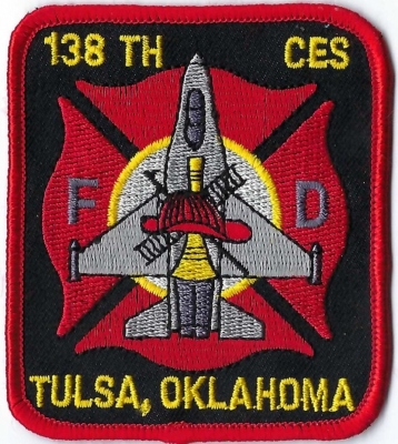 Tulsa ANG - 138th CES Fire Department (OK)
MILITARY - Air National Guard (Civil Engineering Squadron).
