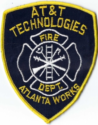 AT&T Technologies Fire Department (GA)
DEFUNCT - Atlantic Fire Department provides fire protection to the Atlanta Works AT&T Technologies Facility.
