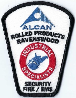 Alcan Rolled Products Fire Department (WV)
DEFUNCT - Purchased by Constellium - Mfg. Aluminum Products
