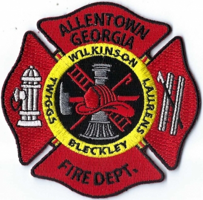 Allentown Fire Department (GA)
Population < 500.
