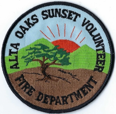 Alta Oaks Sunset Volunteer Fire Department (CA)
DEFUNCT - Merged w/Nevada County Consolidated Fire Department 1993.
