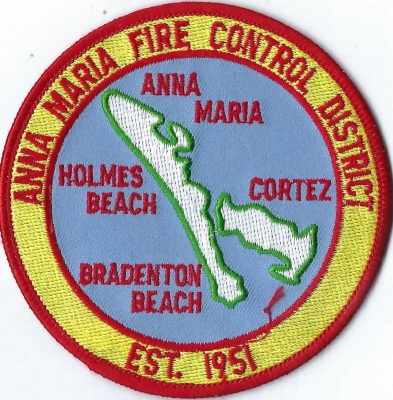 Anna Maria Fire Control District (FL)
DEFUNCT - Merged w/Manatee County Fire District.
