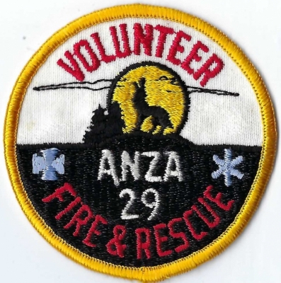 Riverside County Station #29 - Anza (CA)
Anza Fire & Rescue
