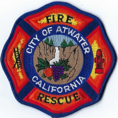Atwater City Fire Department (CA)
DEFUNCT - Protected under CAL-FIRE
