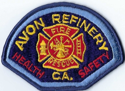 Avon Refinery Fire Department (CA)
DEFUNCT - Now Marathon Martinez Oil Refinery
