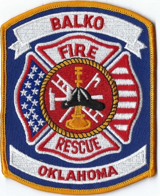 Balko Fire Rescue (OK)
Population <  2,000
