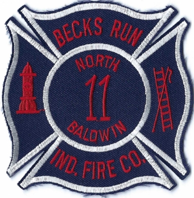 Becks Run Independent Fire Company (PA)
DEFUNCT - The FC was disbanded in 2012 after the department's Fire Chief and Assistant Chief were accused of stealing money.

