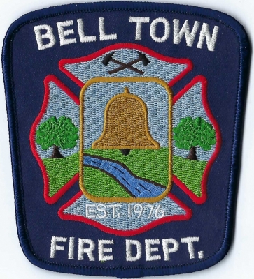 Bell Town Fire Department (CT)
In the 19th century, so many bells were made in East Hampton that the town was given the name BellTown.

