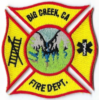 Big Creek Fire Department (CA)
Population < 1,000
