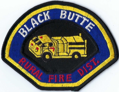 Black Butte Rural Fire District (OR)
DEFUNCT - Merged w/Black Butte Ranch Fire District.  Went from private FD to public in 1986.
