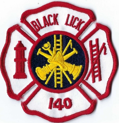 Black Lick Fire Department (PA)
The community was named after Blacklick Creek.  Population < 2,000.  Station 140.
