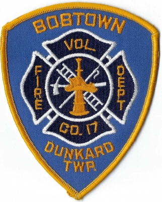 Bobtown & Dunkard Township Volunteer Fire Department (PA)
Station 17.
