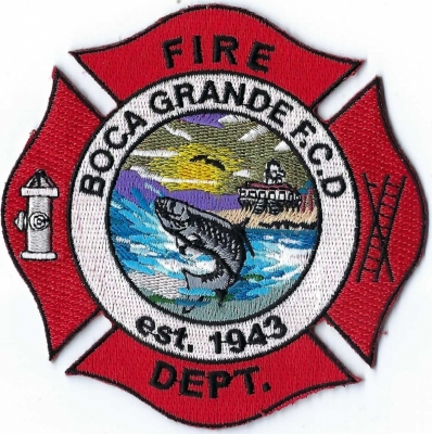 Boca Grande FCD Fire Department (FL)
Population < 2,000.  FCD - Fire Control District.
