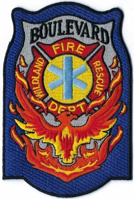 Boulevard Fire Department (CA)
DEFUNCT - Merged w/East San Diego County Fire Department
