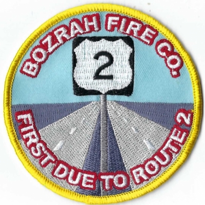 Bozrah Fire Company 2 (CT)
Bozrah means sheepfold or enclosure in Hebrew and was a pastoral city in Edom southeast of the Dead Sea.

