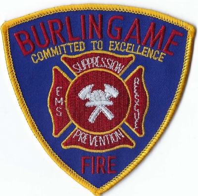 Burlingame Fire Department (CA)
DEFUNCT - Merged w/Central County FD
