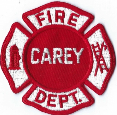 Carey Fire Department (ID)
Population < 2,000.
