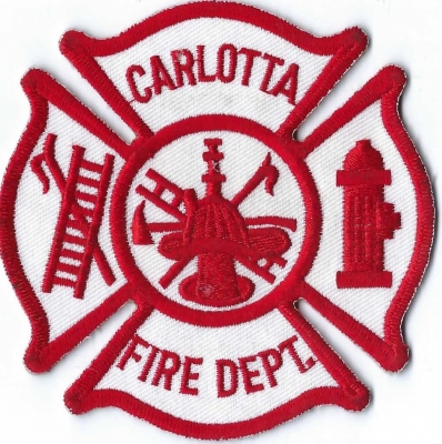 Carlotta Fire Department (CA)
Population < 2,000
